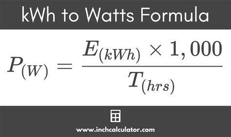 watts to kelvin calculator.